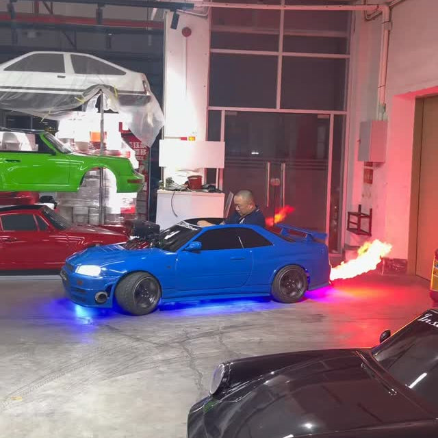 Skyline GT-R R34 Elétrico
